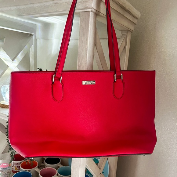 Kate Spade Hot Chili Jaelyn Laurel Way Purse - Picture 1 of 12